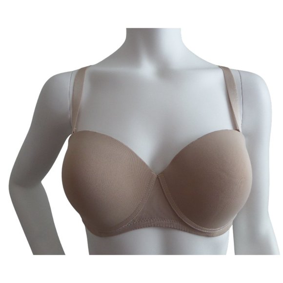 Fashion Nova | Strapless Multi-Way Bra - Nude/Sand (NWOT) - Picture 1 of 7